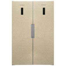 Холодильник Scandilux SBS 711 EZ12 B