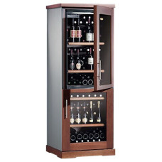 Встраиваемый винный шкаф Lex LWD1507BL черный