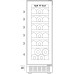 Встраиваемый винный шкаф Cellar Private CP127-1TB Встраиваемый винный шкаф Cellar Private CP127-1TB