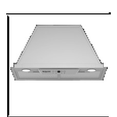 Встраиваемая вытяжка Hotpoint-Ariston HPAE 52FLB X