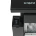 Встраиваемая вытяжка Akpo WK-7 Light eco twin glass 60 черный