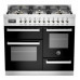 Комбинированная плита Bertazzoni PRO100 6 MFE T NET