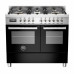 Комбинированная плита Bertazzoni PRO100 6 MFE D NET