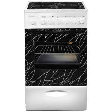 Электрическая плита Лысьва EF4005MK00 ЭПС 43р1 МС белый ветка дерева В