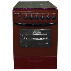 Комбинированная плита Лысьва ЭГ 1/3г14 МС-2у коричневый стеклянная крышка