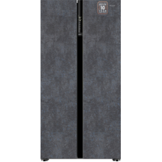 Холодильник Weissgauff WSBS 600 Rock Glass Холодильник Weissgauff WSBS 600 Rock Glass