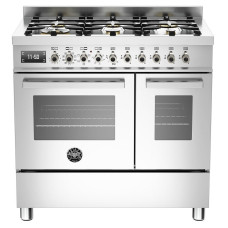 Комбинированная плита Bertazzoni PRO906MFEDXT Комбинированная плита Bertazzoni PRO906MFEDXT