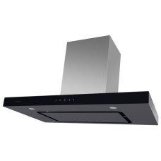Кухонная вытяжка MAUNFELD Norfolk 90 нержавеющая сталь\черное стекло