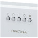 Встраиваемая вытяжка Krona Liusa 600 Glass White PB Встраиваемая вытяжка Krona Liusa 600 Glass White PB