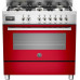 Комбинированная плита Bertazzoni PRO906MFESROT Комбинированная плита Bertazzoni PRO906MFESROT