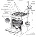 Газовая плита Гефест 5100 03 К