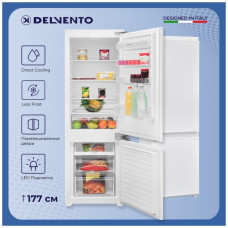 Встраиваемый холодильник Delvento VBW36600