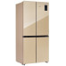 Холодильник Tesler RCD 482I BEIGE GLASS Холодильник Tesler RCD 482I BEIGE GLASS
