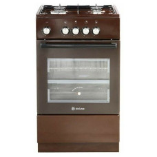 Газовая плита DE LUXE 5040 48г щ 014 коричневый без крышки
