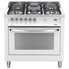 Газовая плита LOFRA PBPG 96 GVT C белый жемчуг хром