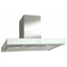 Кухонная вытяжка Elikor Агат 90Н 1000 Е4Д нержавейка белое стекло Кухонная вытяжка Elikor Агат 90Н 1000 Е4Д нержавейка белое стекло
