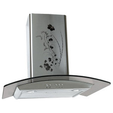 Кухонная вытяжка Elikor Аметист 60Н 430 К3Д нержавеющая сталь тонированное стекло