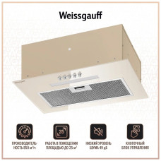 Встраиваемая вытяжка Weissgauff Aura 450 OW