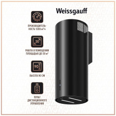 Кухонная вытяжка Weissgauff Pipe 900 BL Кухонная вытяжка Weissgauff Pipe 900 BL