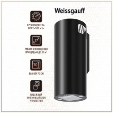 Кухонная вытяжка Weissgauff Tubus 700 PB BL Кухонная вытяжка Weissgauff Tubus 700 PB BL