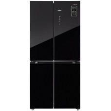 Холодильник Tesler RCD 482I BLACK GLASS Холодильник Tesler RCD 482I BLACK GLASS