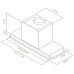 Встраиваемая вытяжка Elica HIDDEN 2 0 IXGL A 60