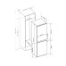 Встраиваемый холодильник Scandilux CSBI 249 M