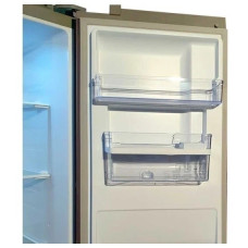 Холодильник Ginzzu NFK-521 сталь