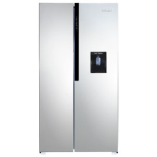 Холодильник Ginzzu NFK-531 стальной