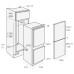 Встраиваемый холодильник Teka TKI3 325 DD