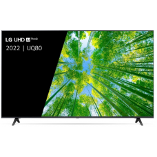Телевизор LG 55UQ80006LB.ADGG металлический серый