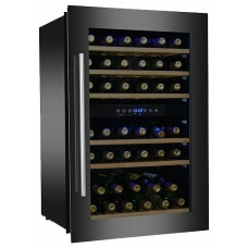 Встраиваемый винный шкаф Dunavox DX-41.130BBK