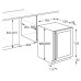 Встраиваемый винный шкаф AEG SWB 66001 DG Встраиваемый винный шкаф AEG SWB 66001 DG