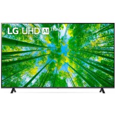 Телевизор LG 75UQ80006LB.ARUB металлический серый