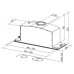 Встраиваемая вытяжка Faber Inca Lux Glass EG8 X/WH A70 Встраиваемая вытяжка Faber Inca Lux Glass EG8 X/WH A70