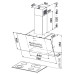 Кухонная вытяжка Faber Vanity EG6 WH A80