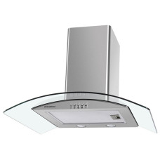 Кухонная вытяжка MAUNFELD Ancona PlusA 60 нержавеющая сталь\прозрачное стекло