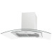Кухонная вытяжка Maunfeld Ancona PlusA Isla 90 белый/прозрачное стекло