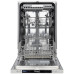 Посудомоечная машина Weissgauff BDW 4583 D Посудомоечная машина Weissgauff BDW 4583 D