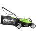 Газонокосилка электрическая greenworks 2501907ue G40LM35 Газонокосилка электрическая greenworks 2501907ue G40LM35