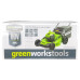 Газонокосилка электрическая greenworks 2505607ub GD60LM51SPK4 Газонокосилка электрическая greenworks 2505607ub GD60LM51SPK4