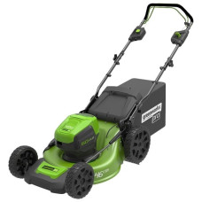 Газонокосилка электрическая greenworks 2502907 60V 46cm GD60LM46SP Газонокосилка электрическая greenworks 2502907 60V 46cm GD60LM46SP