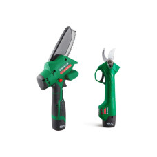 Аккумуляторная цепная пила + садовые ножницы Status SCB100-16Kit