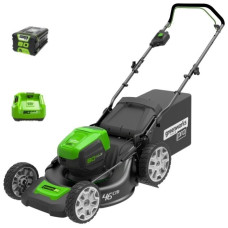 Газонокосилка электрическая greenworks 2500907ub GD80LM46K4 Газонокосилка электрическая greenworks 2500907ub GD80LM46K4