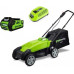 Газонокосилка аккумуляторная GREENWORKS G40LM35K2 2500067VA