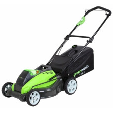 Газонокосилка электрическая greenworks 2500107 G-MAX 40V 45 cm 4-in-1