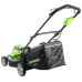 Газонокосилка электрическая greenworks 2500107 G-MAX 40V 45 cm 4-in-1