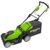 Газонокосилка электрическая greenworks 2505207 GLM1241 Газонокосилка электрическая greenworks 2505207 GLM1241