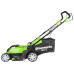 Газонокосилка электрическая greenworks 2505207 GLM1241 Газонокосилка электрическая greenworks 2505207 GLM1241