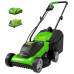 Газонокосилка электрическая greenworks 2509607 G24LM32K2
